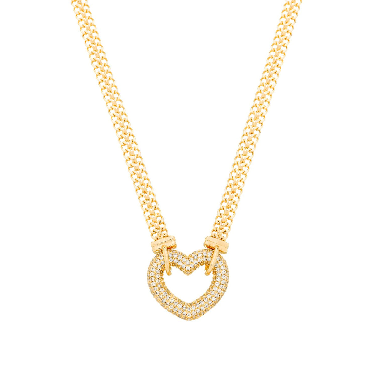 Chocker Coração Vazado