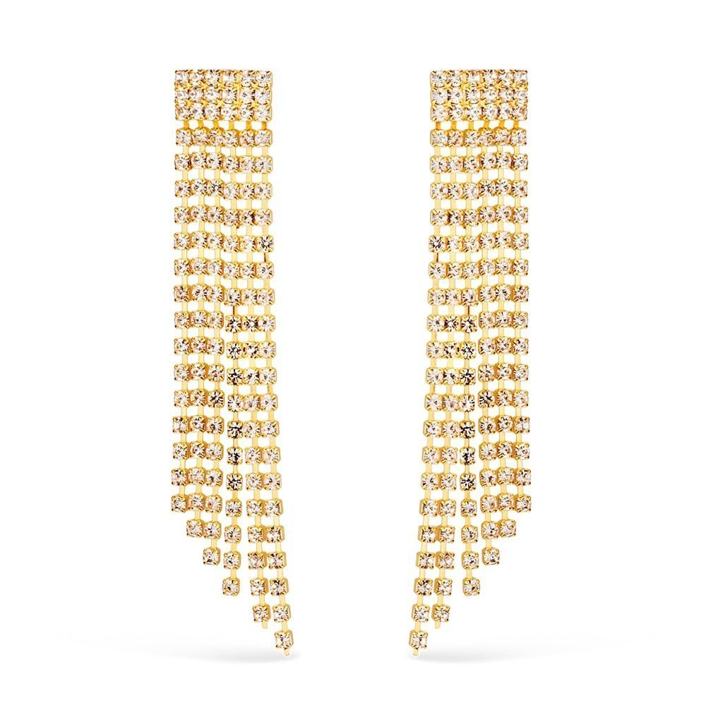 Brinco Queen 123 Pedras de Strass
