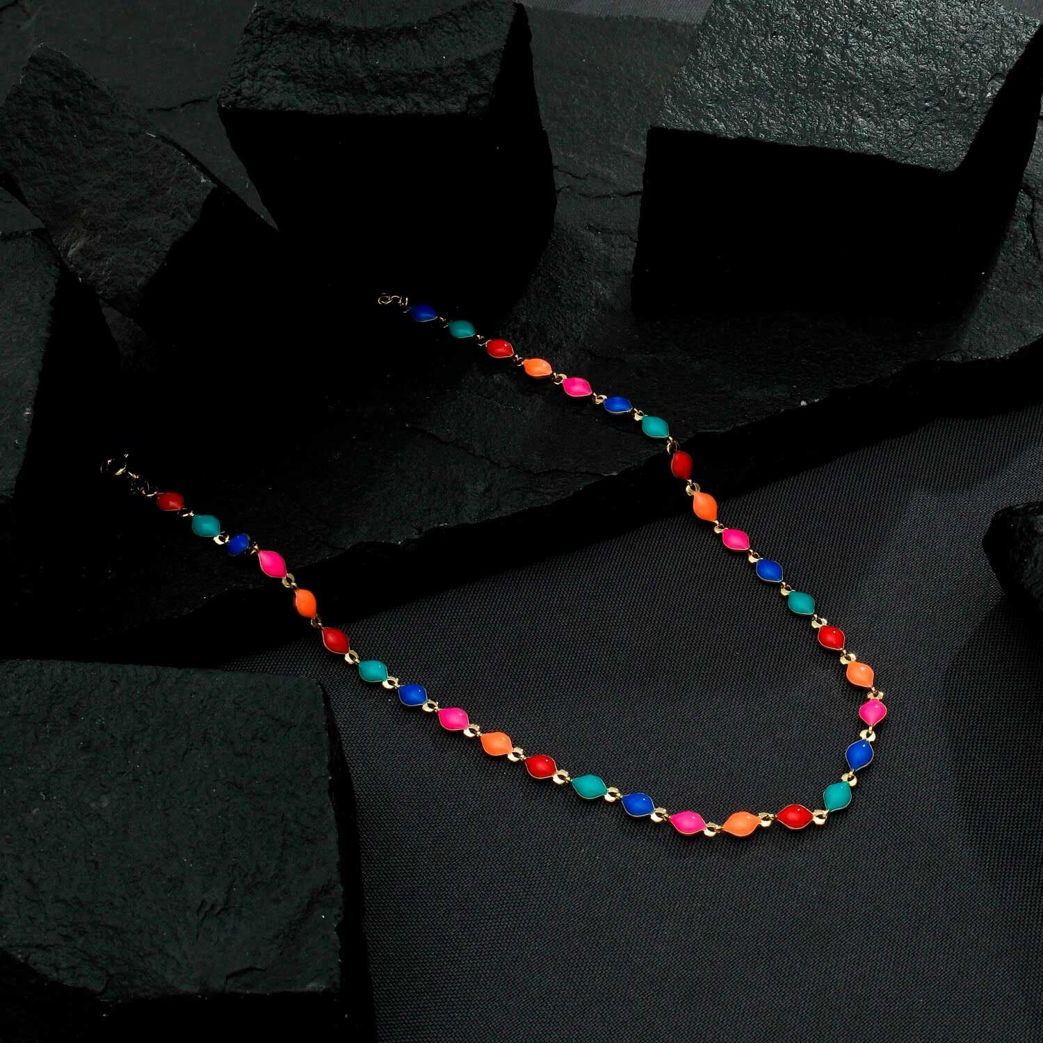 Chocker Rainbow com Extensor