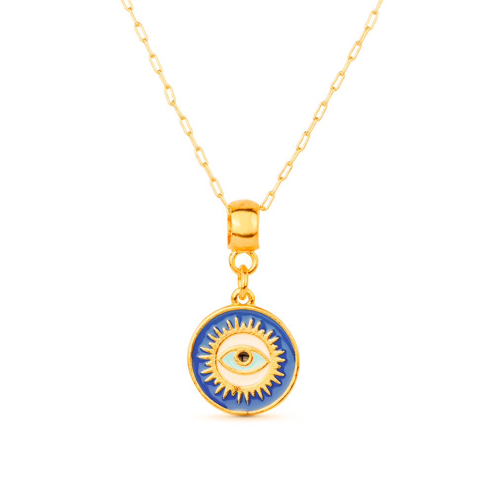 Medalha de Proteção Olho Grego