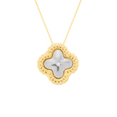 Colar Bloom Dourado e Prateado