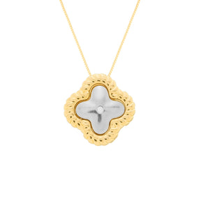 Colar Bloom Dourado e Prateado