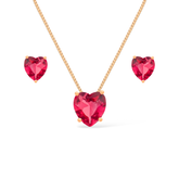 Conjunto Brinco + Colar Love Season